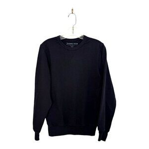 James Mae Black Oversized Crewneck Sweatshirt VANDERPUMP RULES Size XS